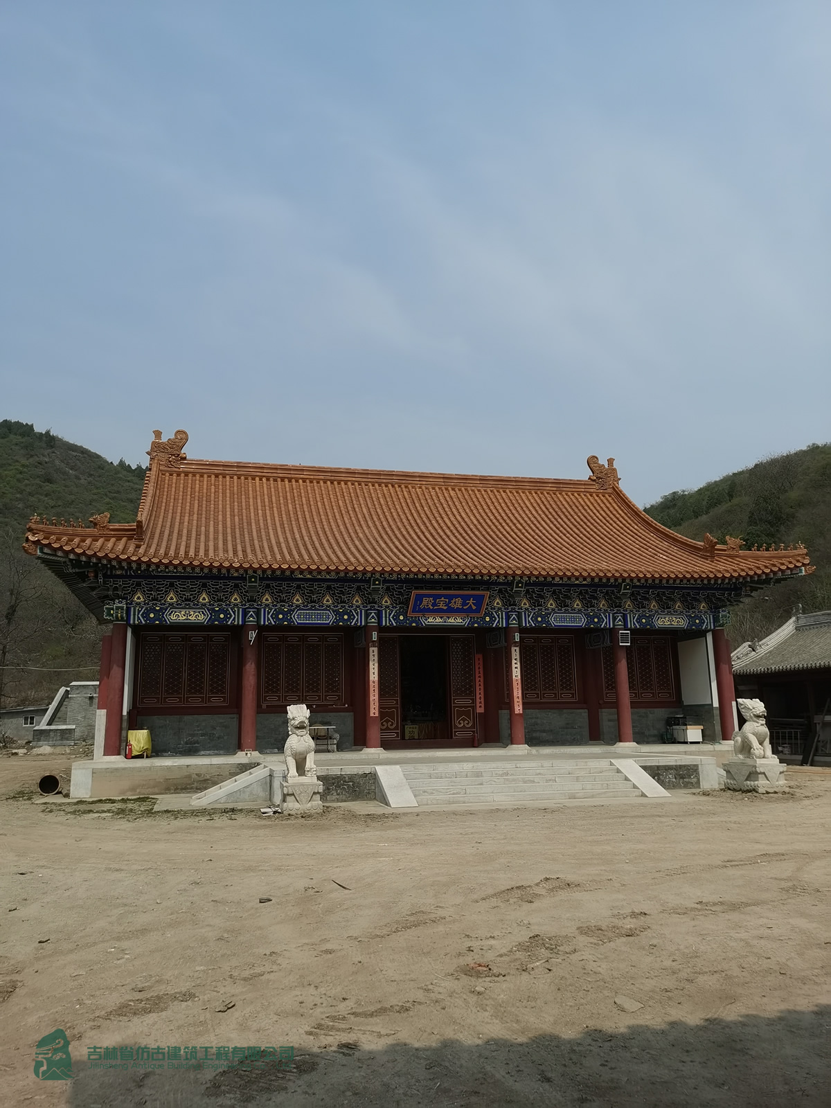 房山寺廟修繕施工案例